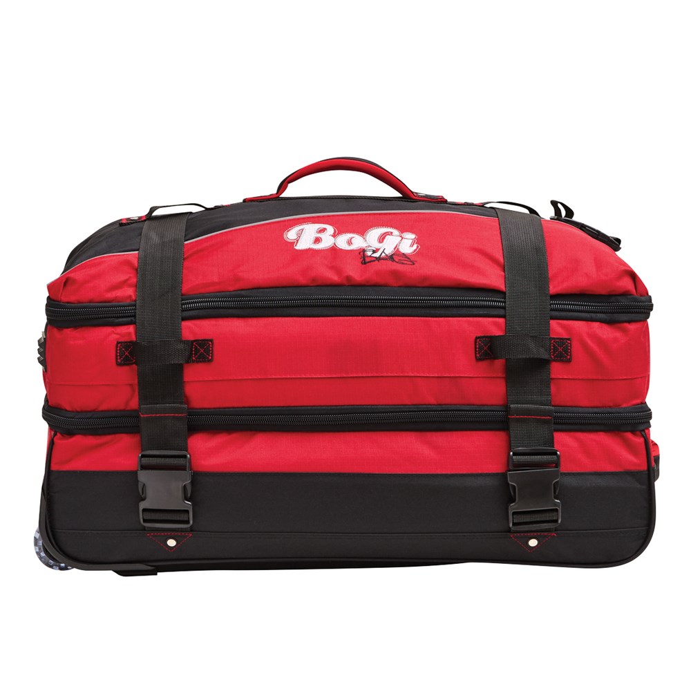 Trolley Tasche BoGi Bag 85 Liter schwarz/rot