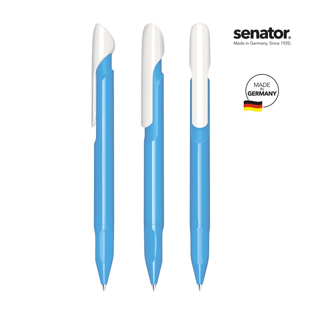 senator® Evoxx Duo Polished Recycled Druckkugelschreiber blau 279