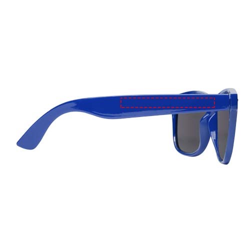 Lunettes de soleil Sun Ray en rPET Bleu royal