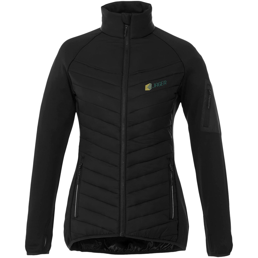 Banff Hybrid wattierte Jacke für Damen schwarz