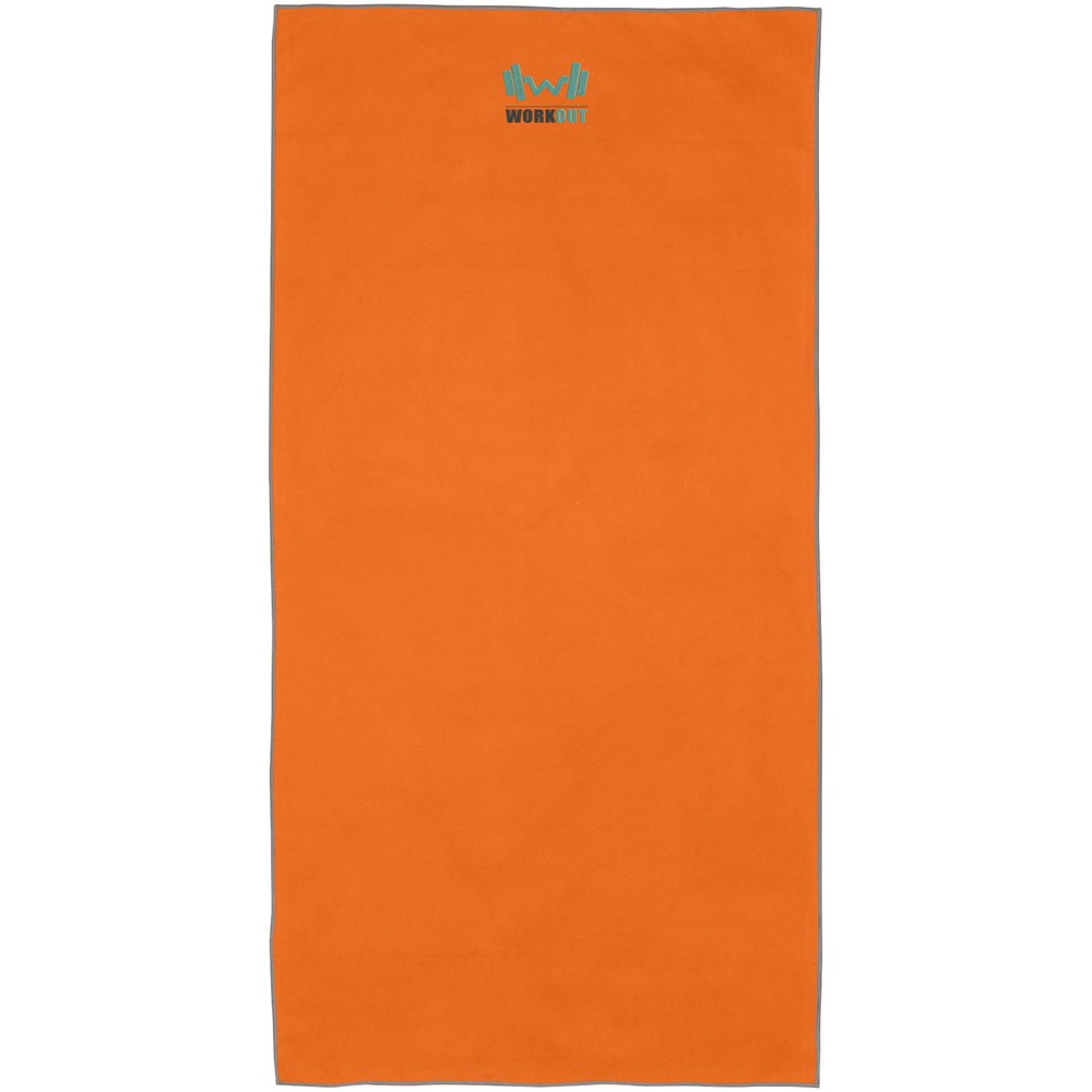 Serviette Pieter certifiée GRS ultra-légère et à séchage rapide 50 x 100 cm Orange