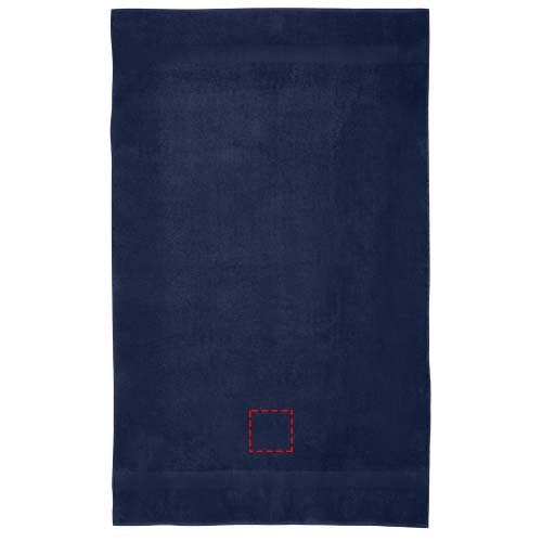 Serviette en coton 450 g/m² 100x180 cm Evelyn Marine