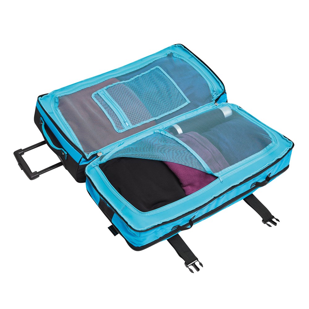 Trolley Tasche BoGi Bag 110 Liter schwarz/blau