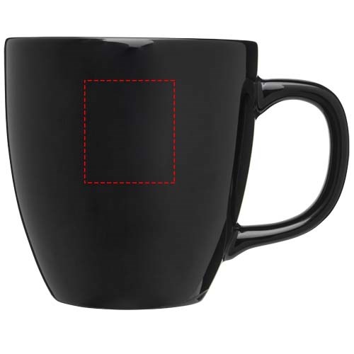 Mug Moni de 430 ml en céramique noir