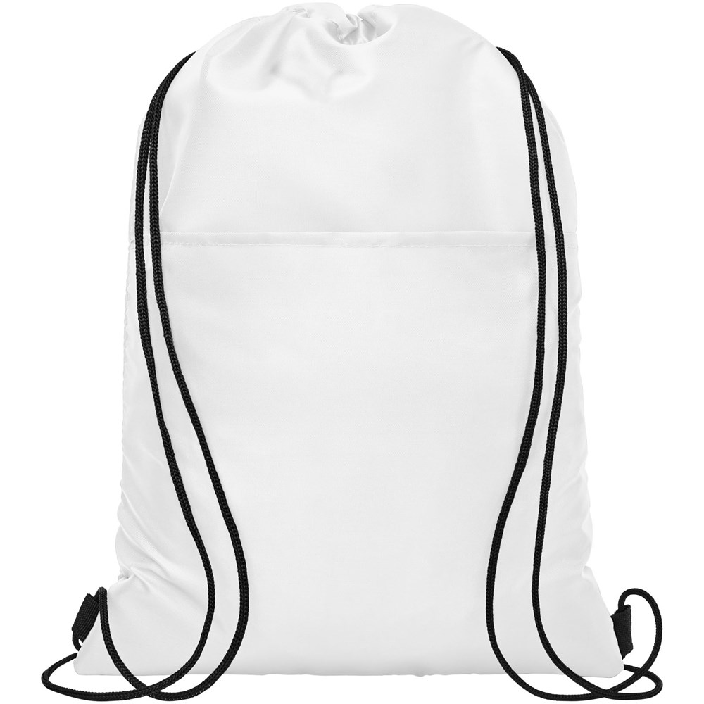 Sac isotherme Oriole avec cordon et capacité de 12 canettes 5L blanc