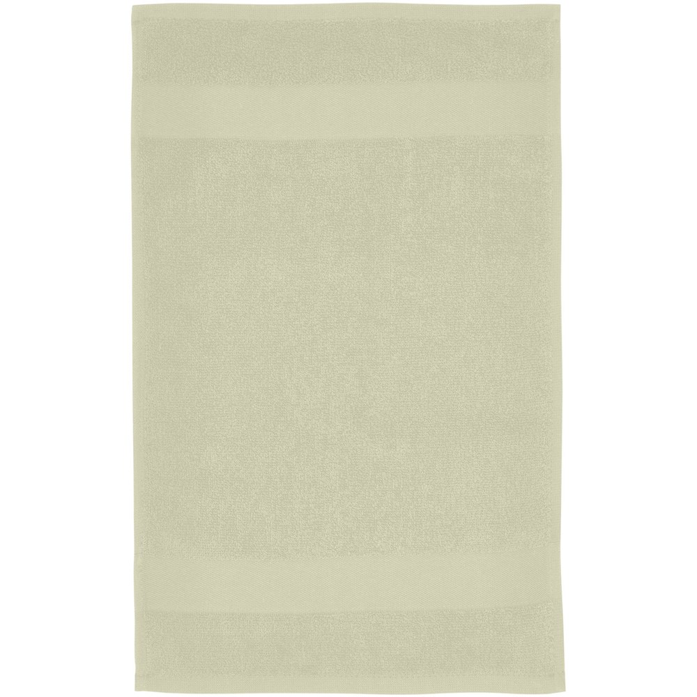 Serviette Sophia de 30 x 50 cm en coton de 450 g/m² gris clair