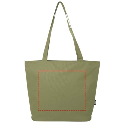 Panama Tragetasche aus GRS Recyclingmaterial 20 L olive