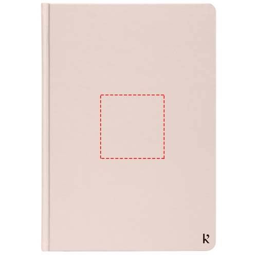 Carnet à couverture rigide K’arst® A5-ligné Rose clair