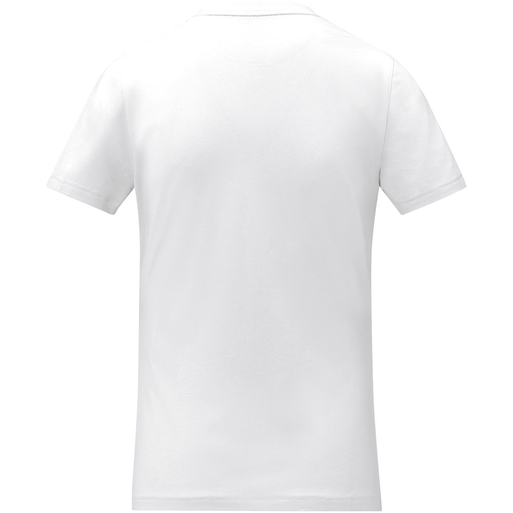 T-shirt Somoto manches courtes col V femme Blanc