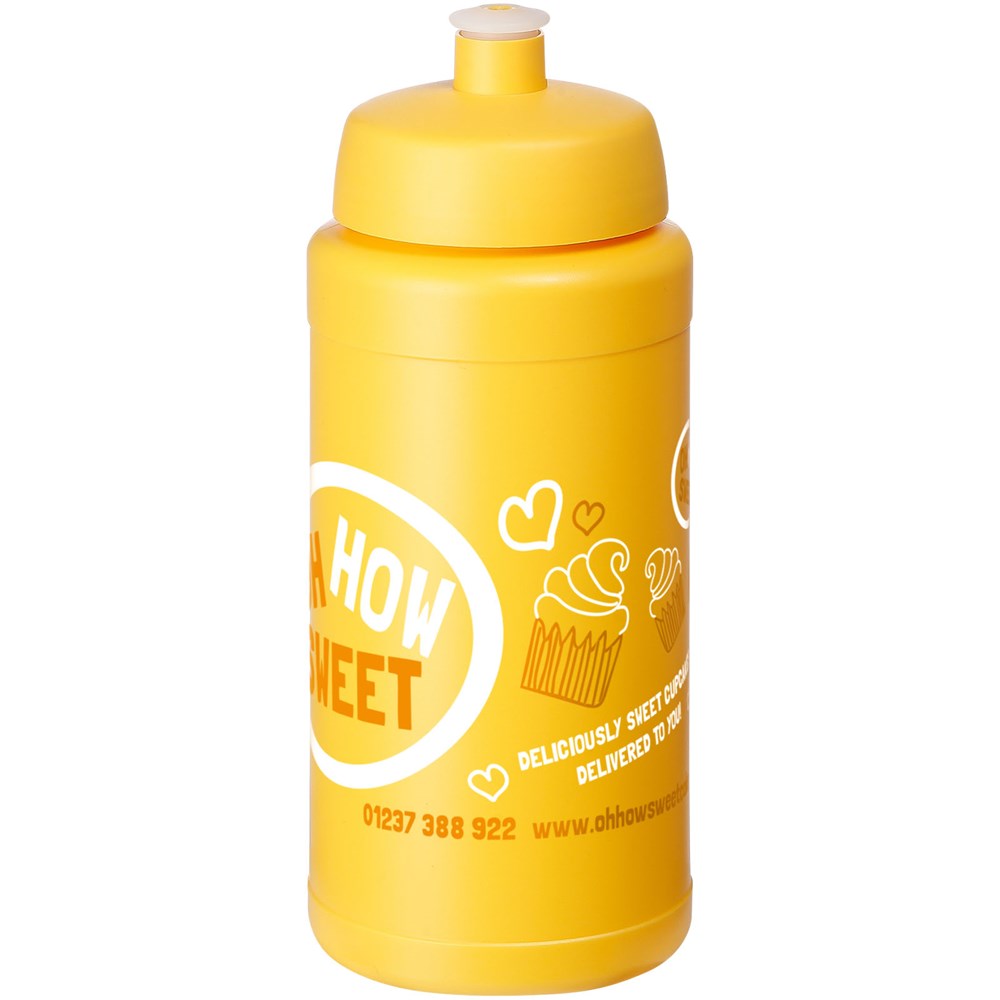 Bouteille de sport Baseline® Plus de 500 ml jaune