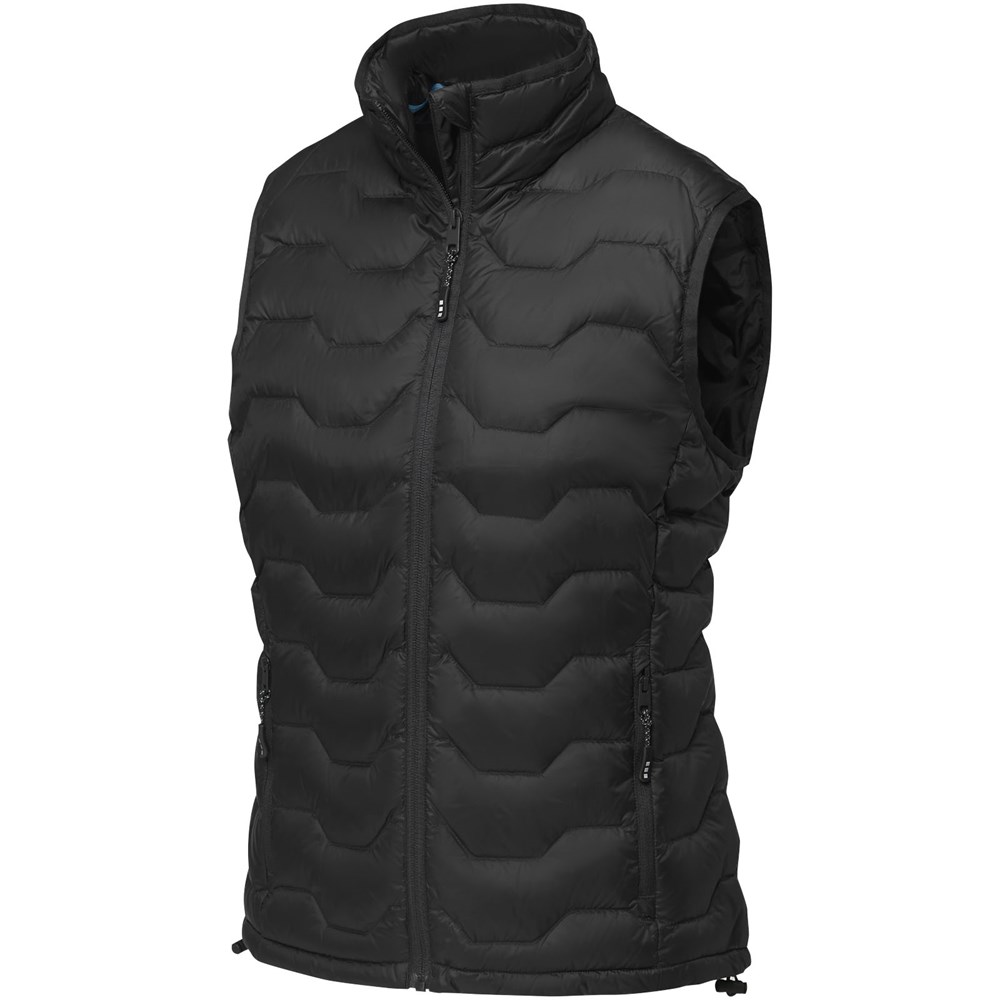 Bodywarmer duvet isotherme Epidote recyclé certifié GRS pour femme Noir