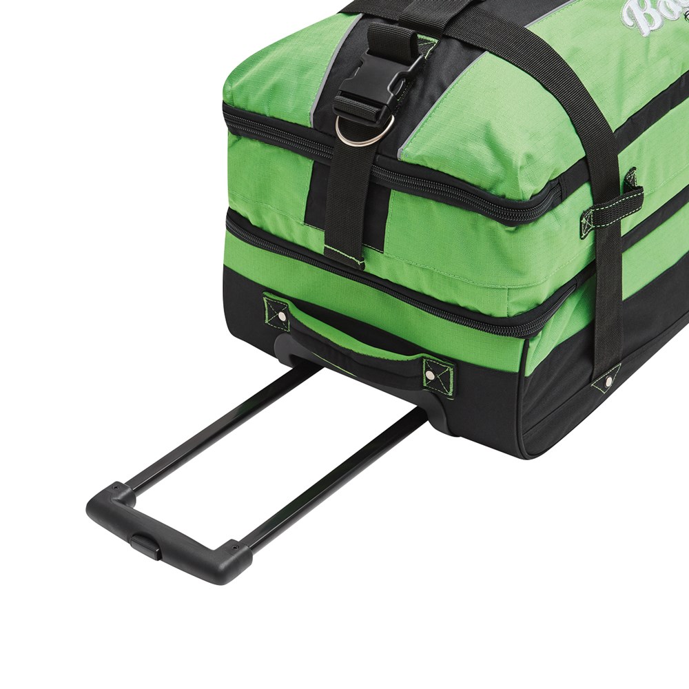 Trolley Tasche BoGi Bag 85 Liter schwarz/grün