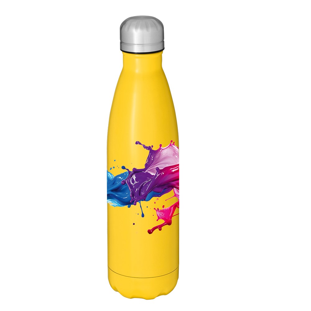 Isolierflasche 500 ml Säntis gelb