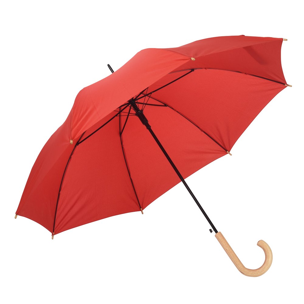 Parapluie à canne Automatic rouge