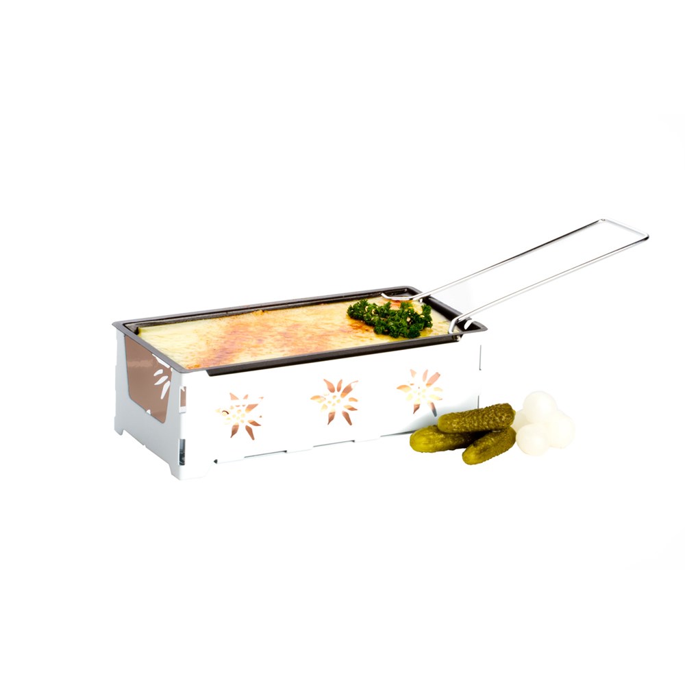 Kerzenraclette-Set Rechaud Edelweiss