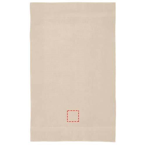 Serviette en coton 450 g/m² 100x180 cm Evelyn Beige