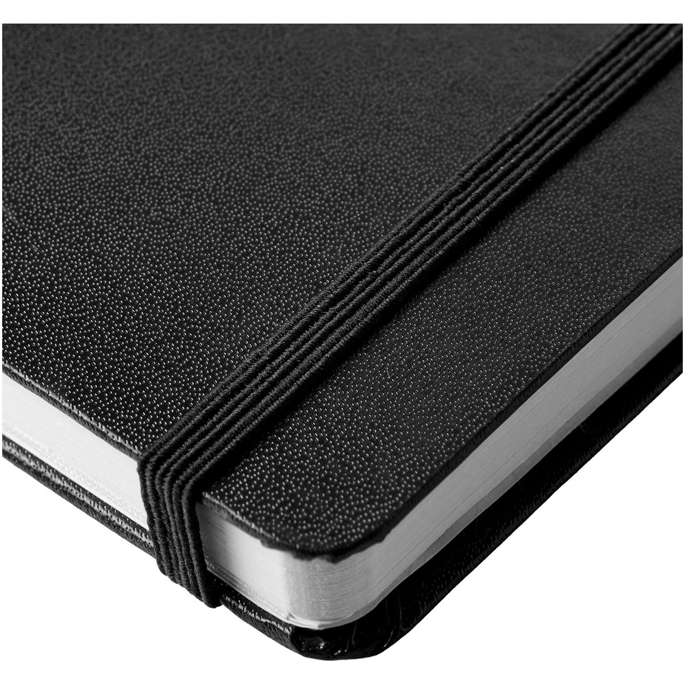 Carnet de notes Executive format A4 à couverture rigide noir