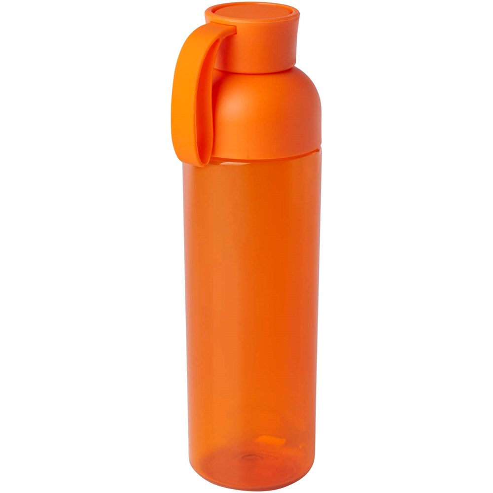 Bouteille d’eau Illuminate de 600 ml en rPET orange