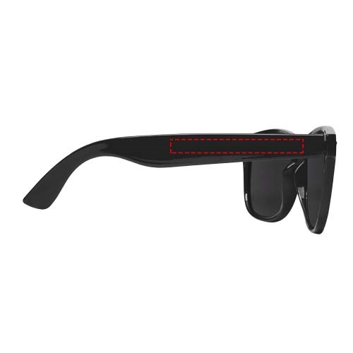 Lunettes de soleil Sun Ray en rPET noir