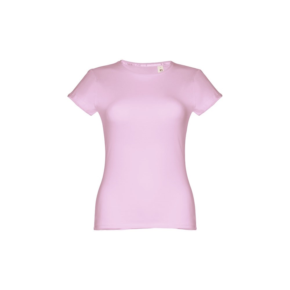 THC SOFIA T-shirt ceinturé en coton pour femme Violet