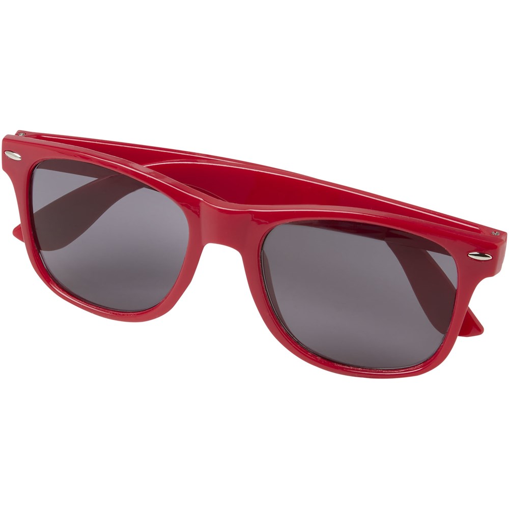 Lunettes de soleil Sun Ray en rPET rouge