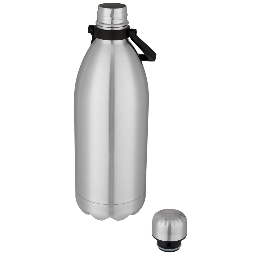 Bouteille isotherme Cove 1,6 l en acier inoxydable argent