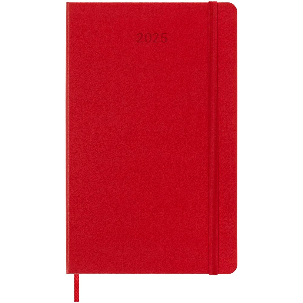 Moleskine Hardcover 12 Monate Tageskalender scharlachrot