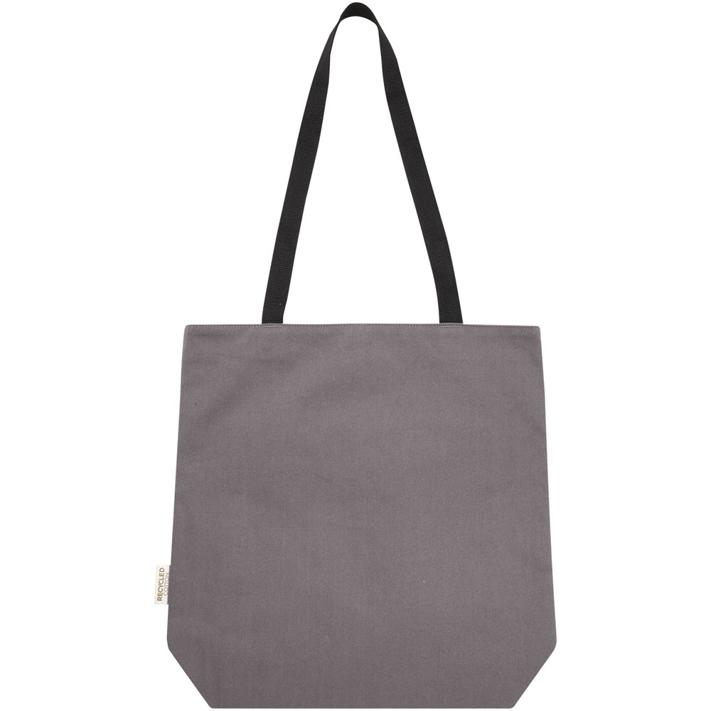 Joey vielseitige Tragetasche aus GRS recyceltem Canvas 14 L grau