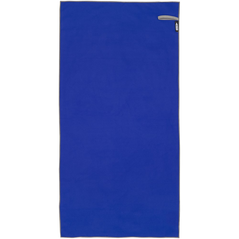 Serviette Pieter certifiée GRS ultra-légère et à séchage rapide 50 x 100 cm Bleu royal