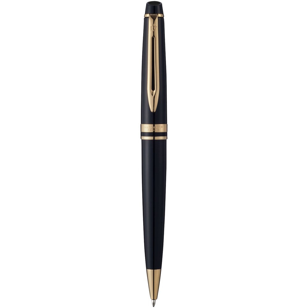 Waterman Expert Kugelschreiber (blaue Mine) schwarz, gold