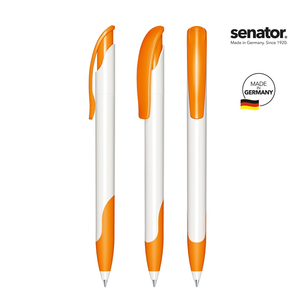 senator® Challenger Polished Basic SG  Druckkugelschreiber orange 151