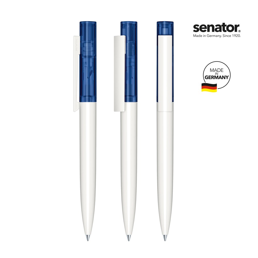 senator® Headliner  Clear  Drehkugelschreiber blau 2757