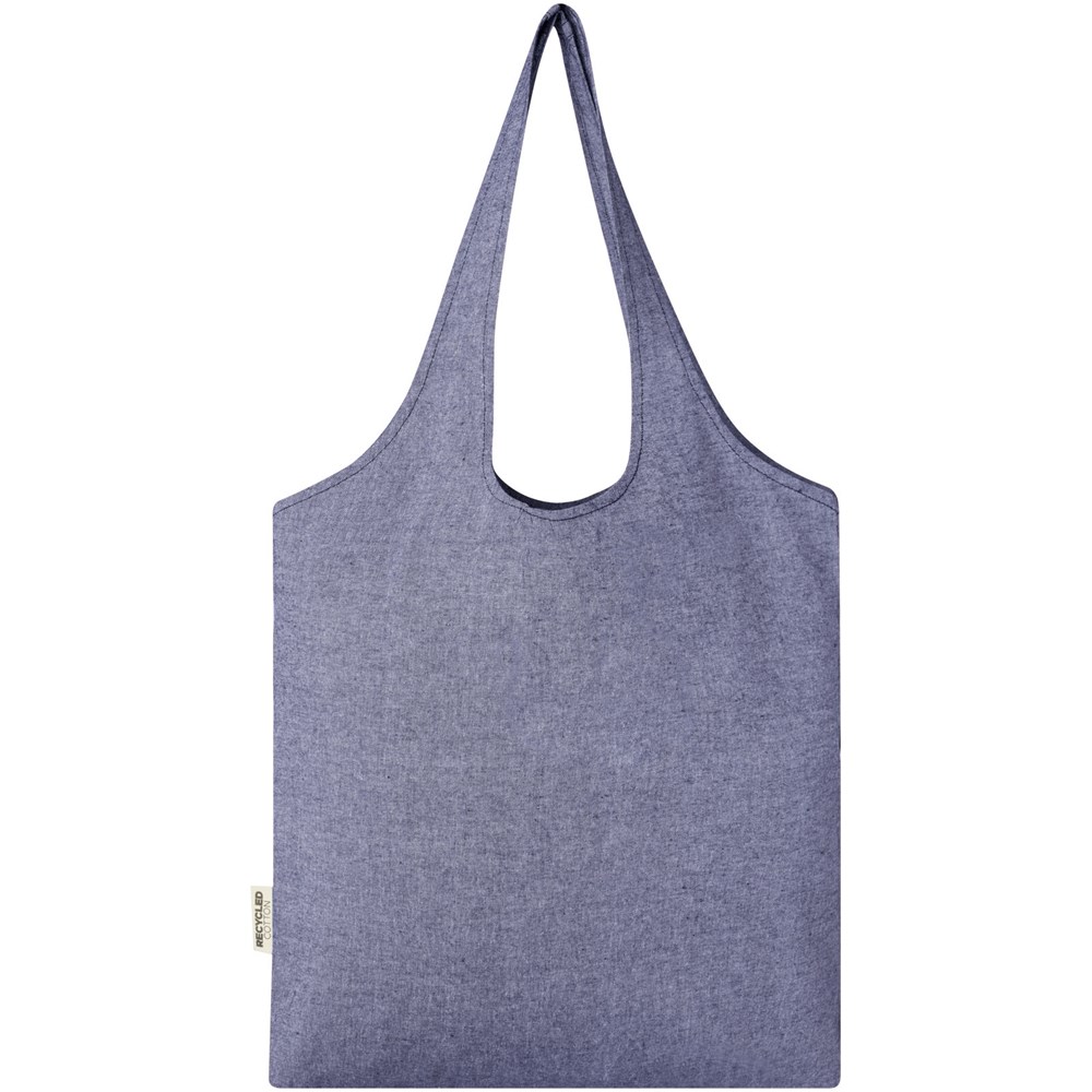 Pheebs 150 g/m² recycelte Tragetasche 7L heather blau