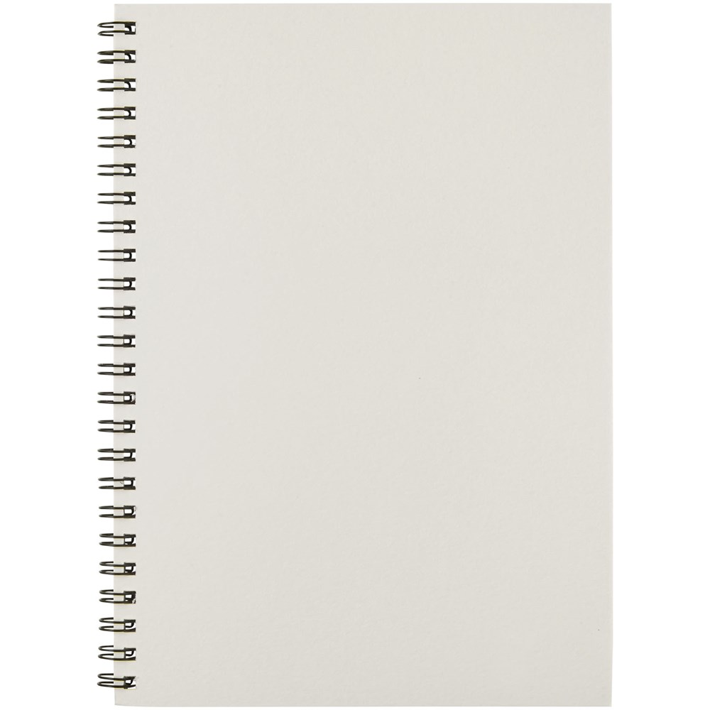 Carnet de notes spirales Desk-Mate® A5 coloré Ivoire