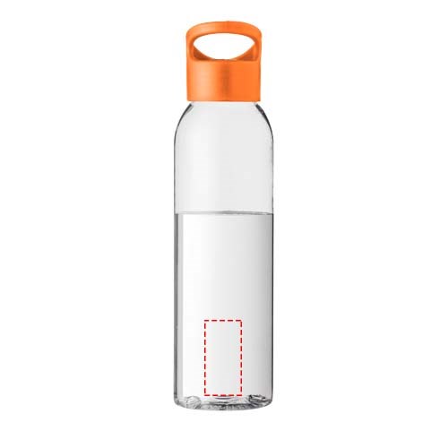 Sky 650 ml Tritan™ Colour-Pop Sportflasche orange, transparent