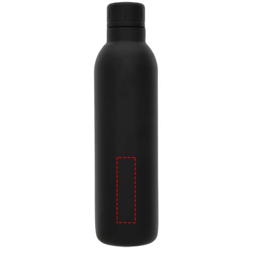 Thor 510 ml Kupfer-Vakuum Isolierflasche schwarz