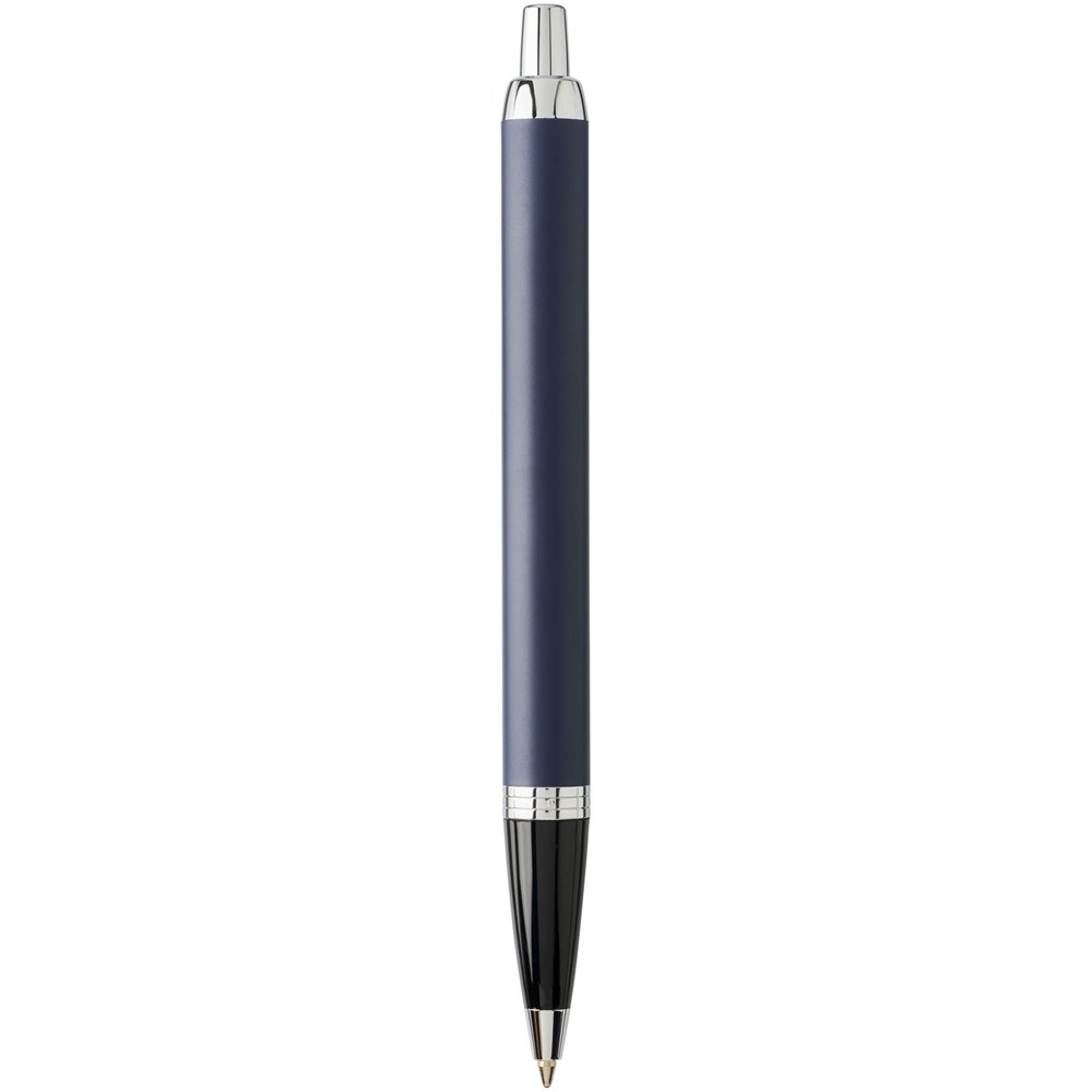 Stylo à bille IM Parker (encre bleue) Bleu, Argent