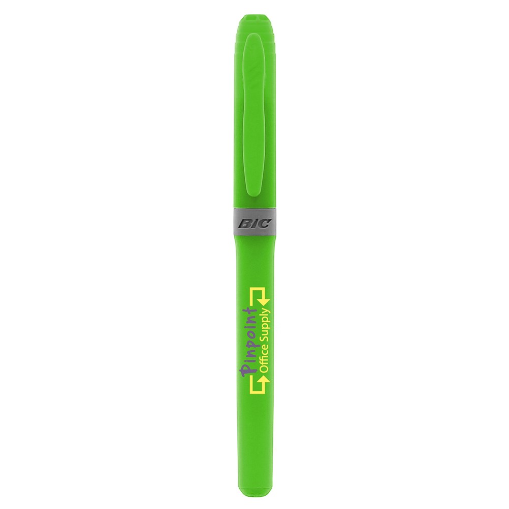 BIC® Brite Liner® Grip Surligneur vert pomme