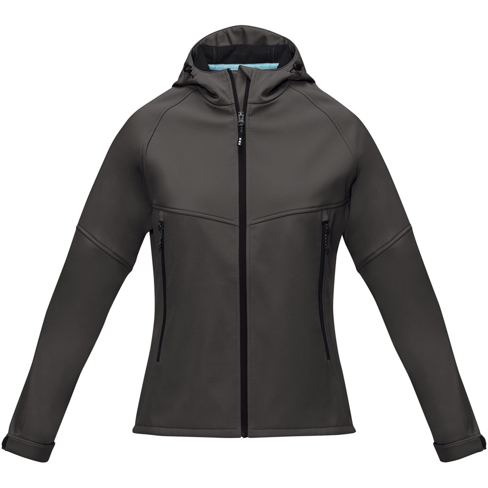 Veste softshell recyclée femme Coltan Gris storm