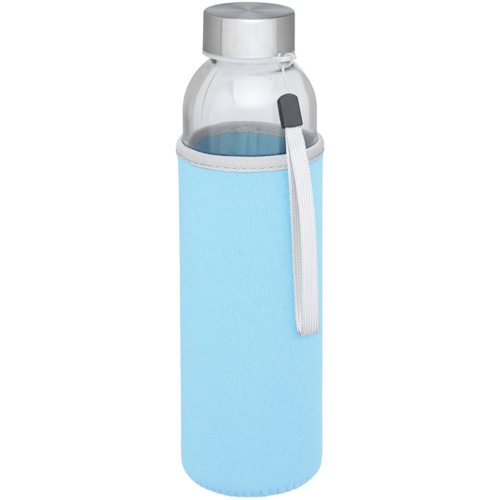 Bodhi 500 ml Glas-Sportflasche hellblau