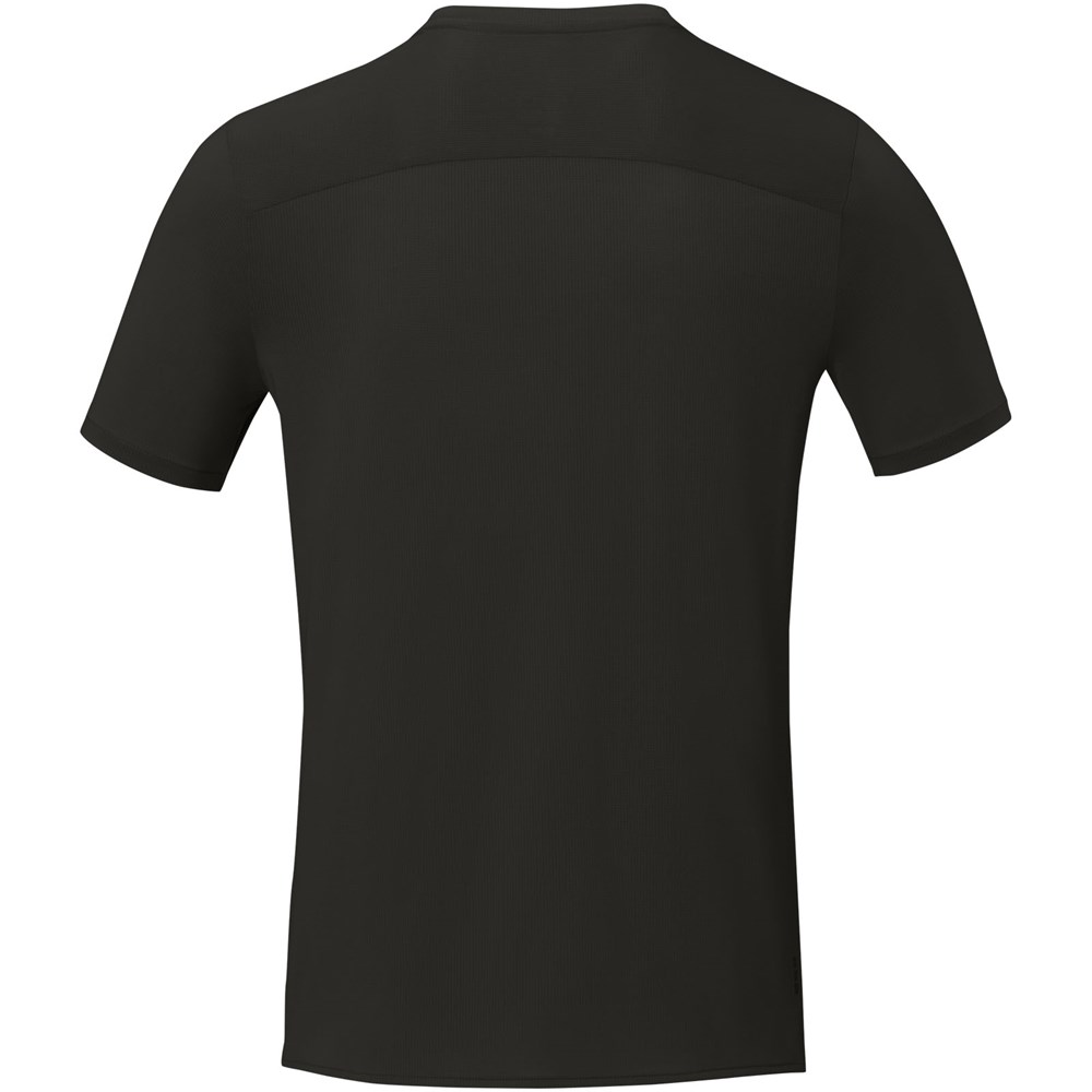 T-shirt Borax à manches courtes et en cool fit recyclé GRS pour homme Noir