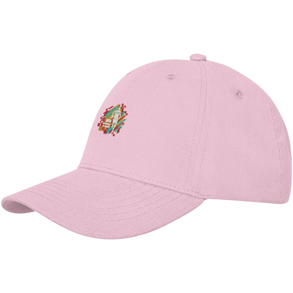 Casquette Davis 6 panneaux Rose clair