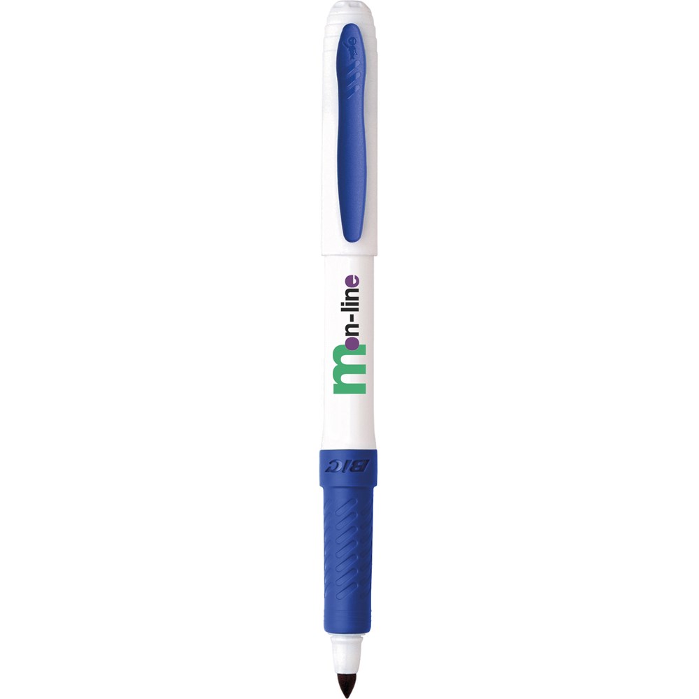 BIC® Mark-it Permanent Marqueur blanc/bleu