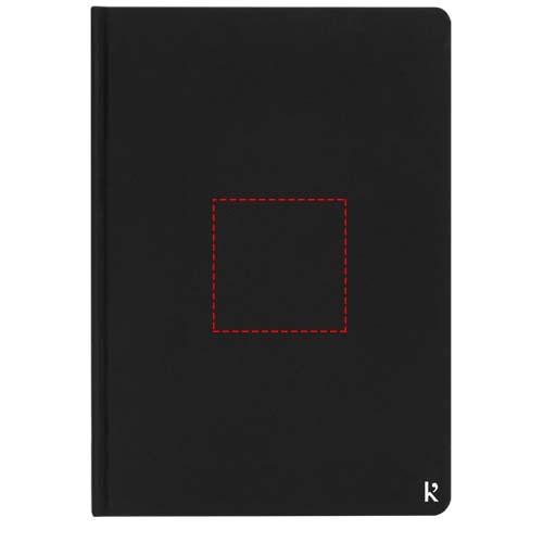 Carnet à couverture rigide K’arst® A5-ligné noir