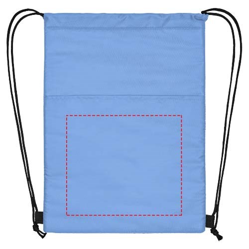 Sac isotherme Oriole avec cordon et capacité de 12 canettes 5L bleu clair