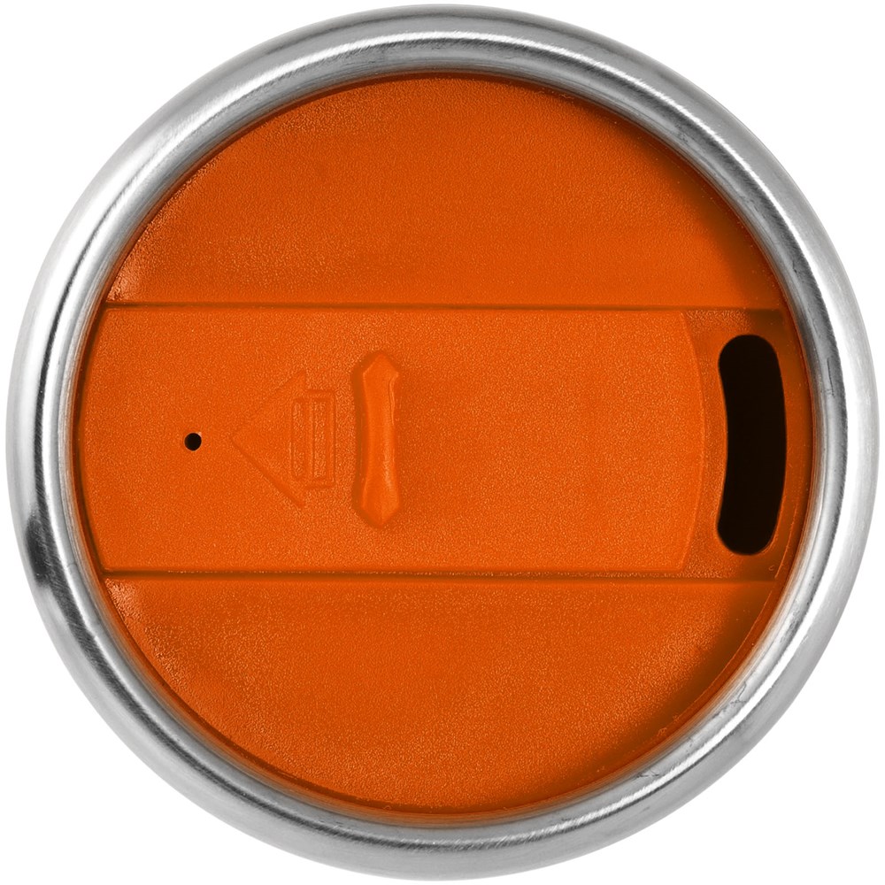 Elwood 410 ml Isolierbecher silber, orange