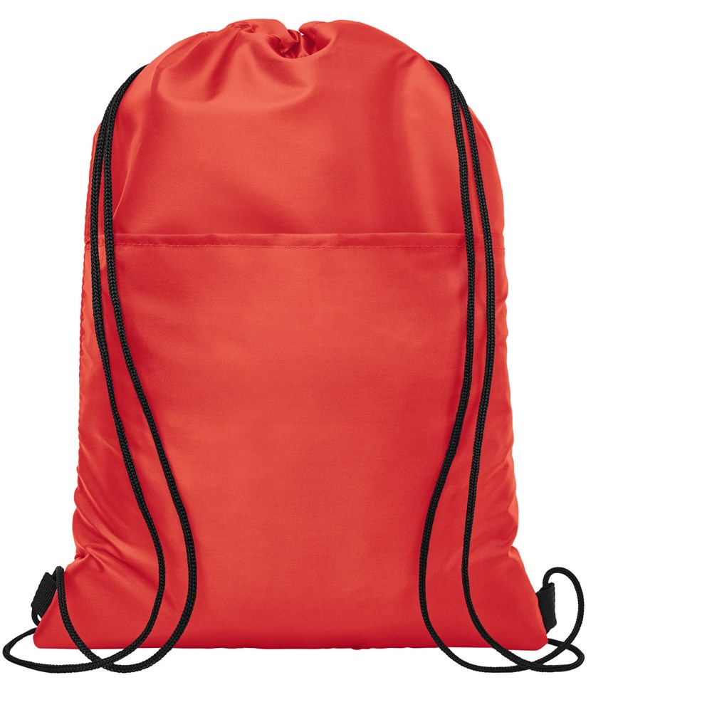 Sac isotherme Oriole avec cordon et capacité de 12 canettes 5L rouge