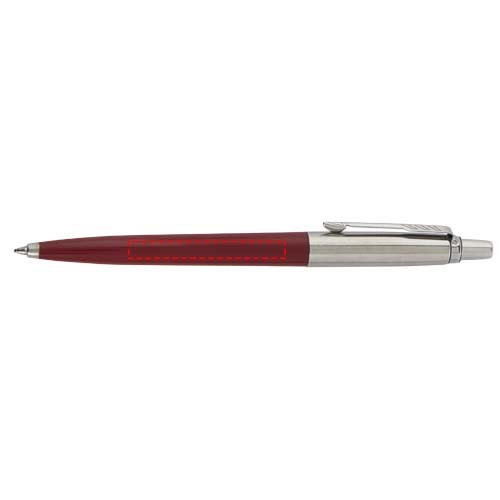 Stylo bille Parker Jotter recyclé (encre noire) Rouge foncé