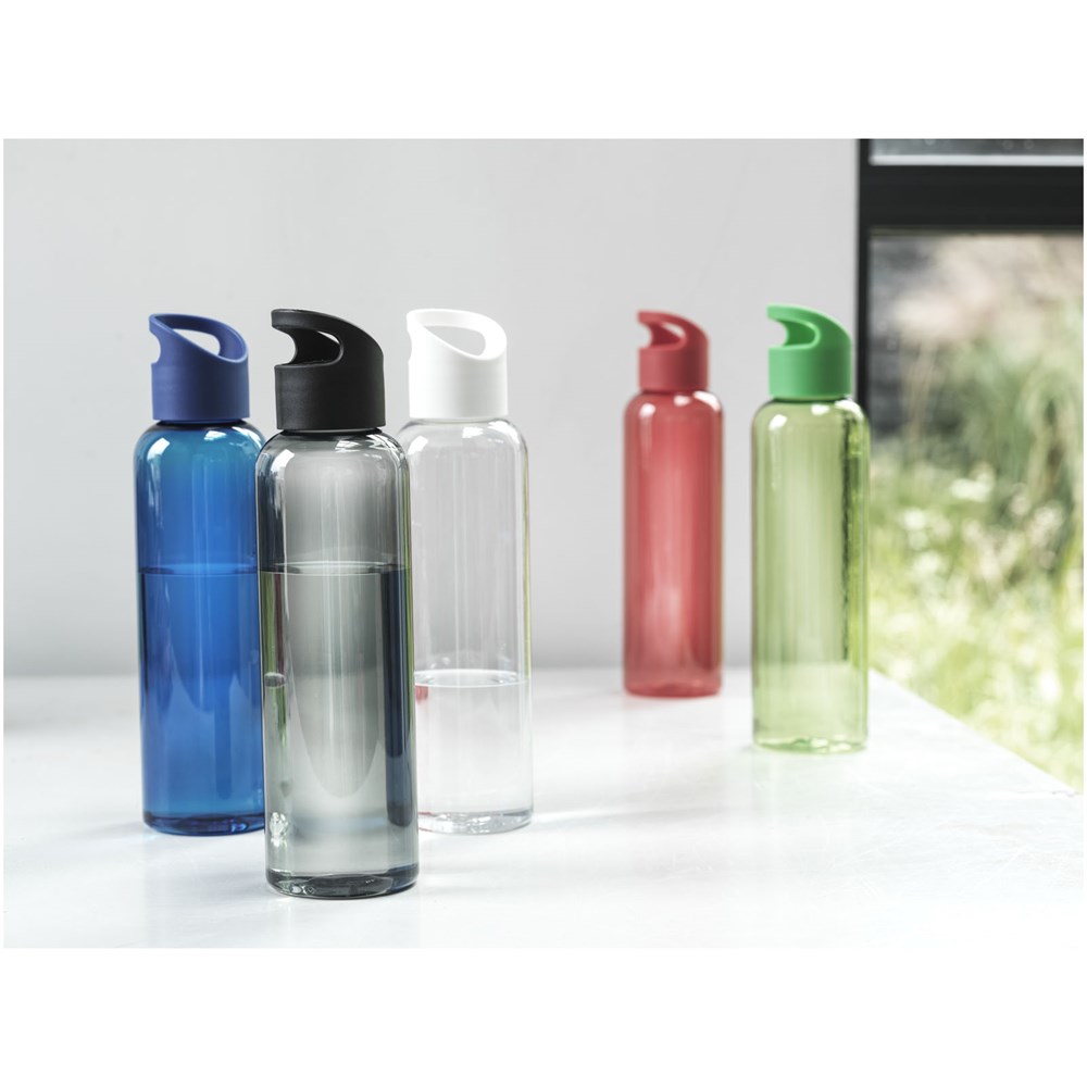 Bouteille d'eau Sky de 650 ml en plastique recyclé rouge