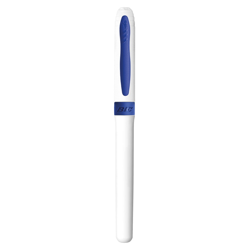 BIC® Mark-it Permanent Marqueur blanc/bleu